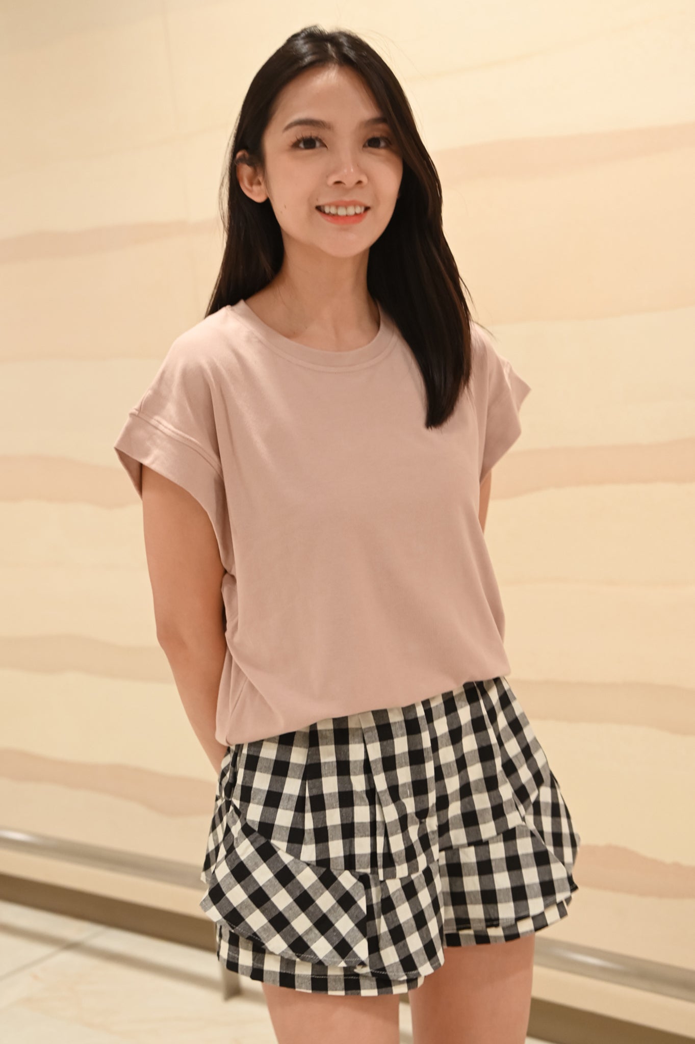 Sheena Sleek Cuffed Sleeved Blouse V2 (Dusty Pink) *Ultra Comfy*
