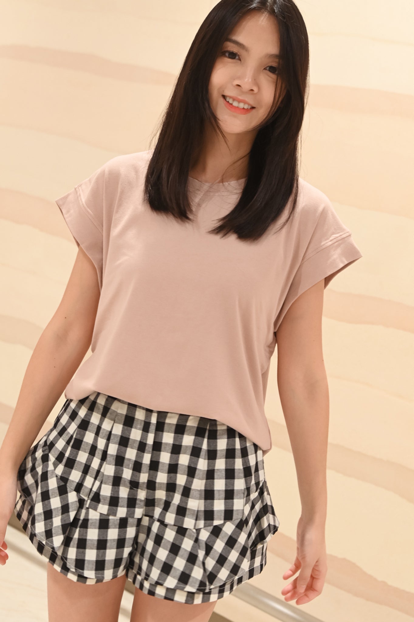 Sheena Sleek Cuffed Sleeved Blouse V2 (Dusty Pink) *Ultra Comfy*